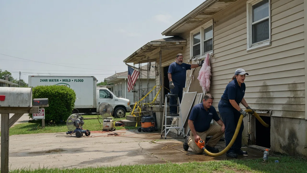 Water Damage Repair in Victoria, IL near me